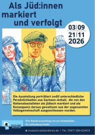 Exposition temporaire « Marqués et persécutés en tant que Juifs et Juives ! » (du 3 septembre au 21 novembre 2026)