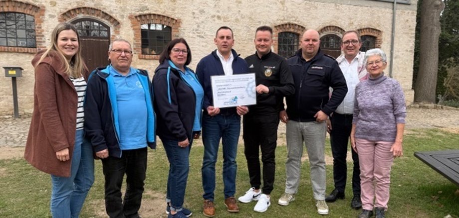 Remise de chèque à Westdorf