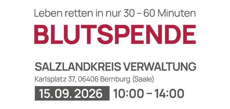 Blutspendeaktion der Kreisverwaltung Blutspendeaktion der Kreisverwaltung