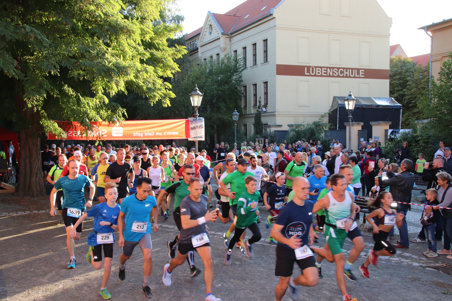 Start zum ersten Lauf der Bildung 2019