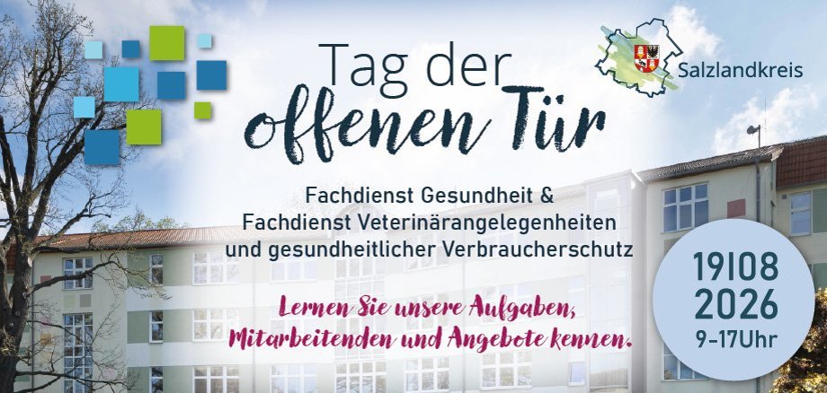 Tag der offenen Tür am 19.08.2026 Tag der offenen Tür am 19.08.2026
