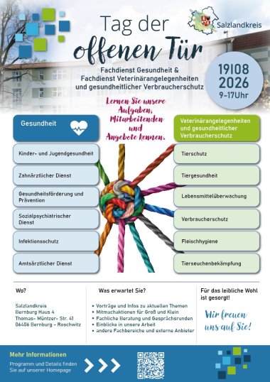 Plakat-Tag der offenen Tür am 19.08.2026 Plakat-Tag der offenen Tür am 19.08.2026