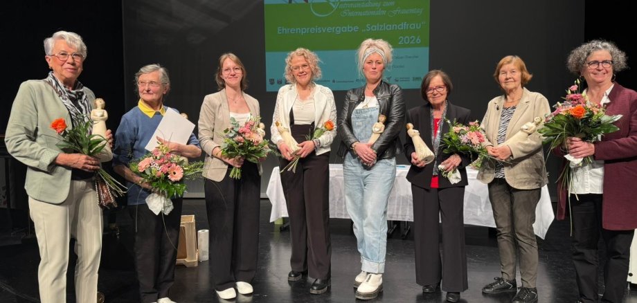 Die „Salzlandfrauen“ aus dem Jahr 2026 Die „Salzlandfrauen“ aus dem Jahr 2026