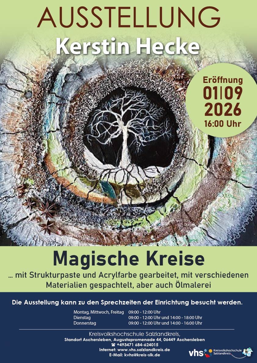 Ausstellung-Magische Kreise