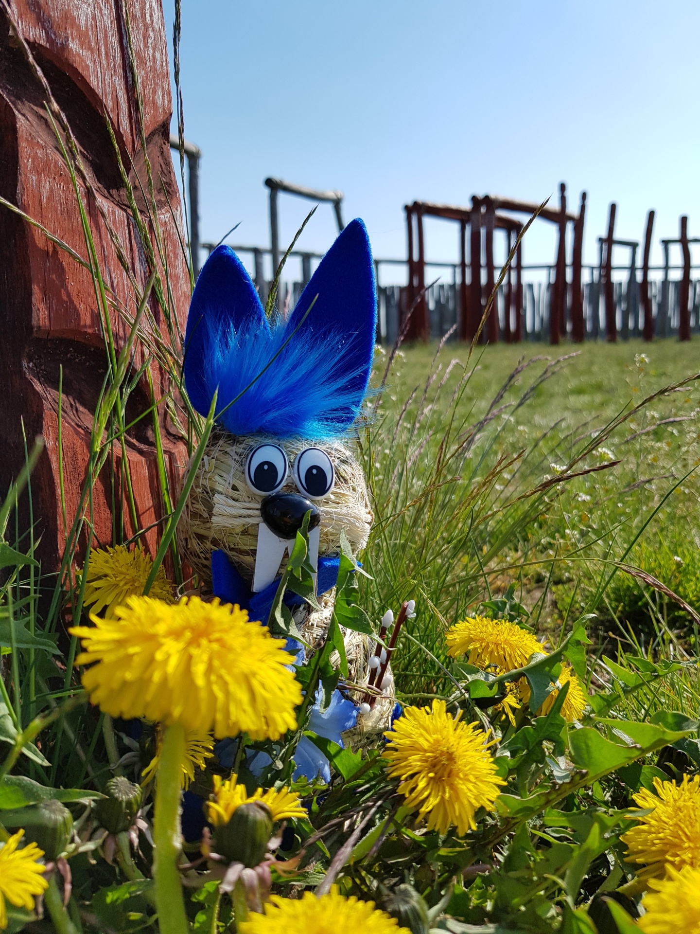 Osterüberraschung am Ringheiligtum Pömmelte