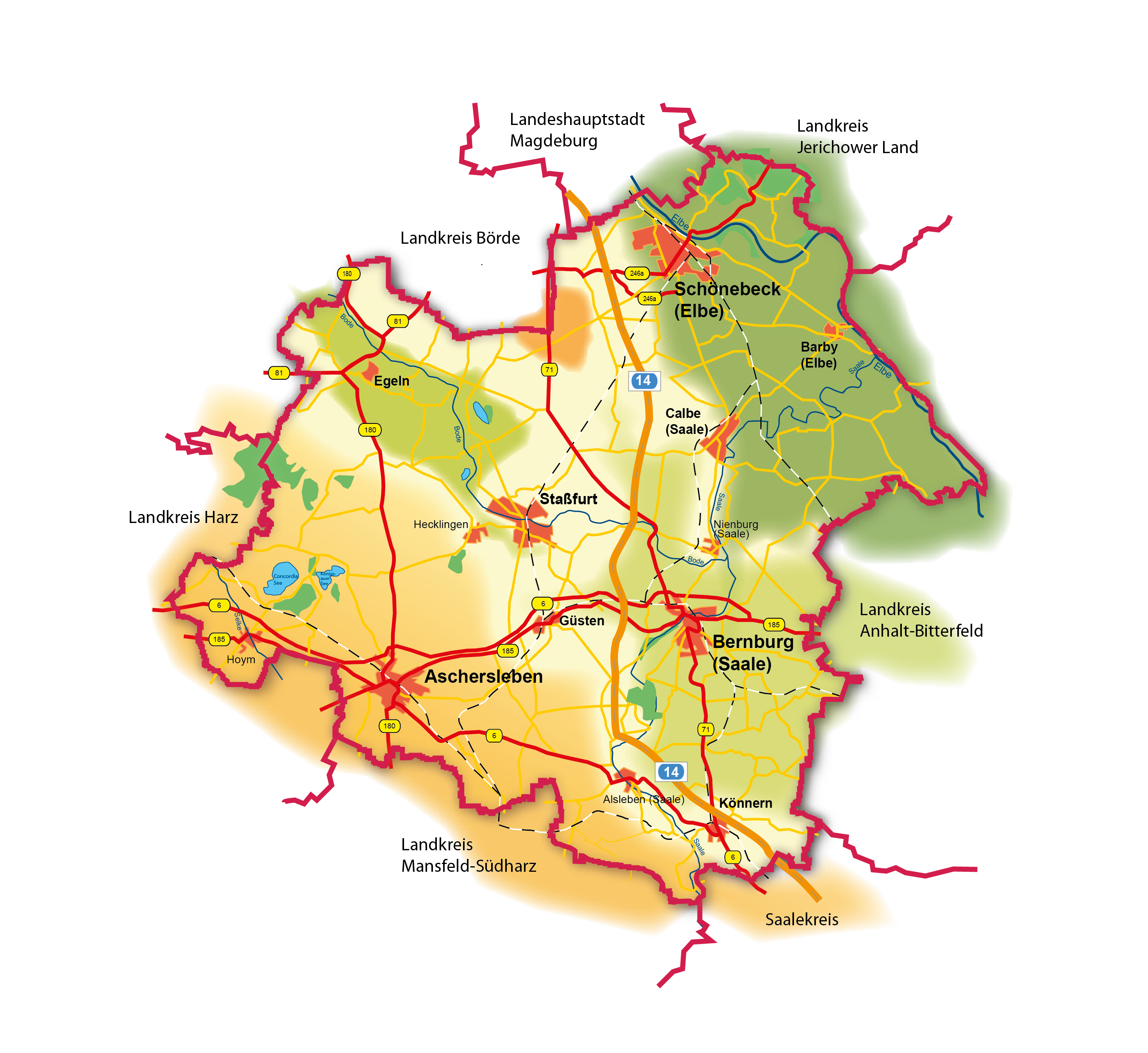 Salzlandkreis | Verwaltung