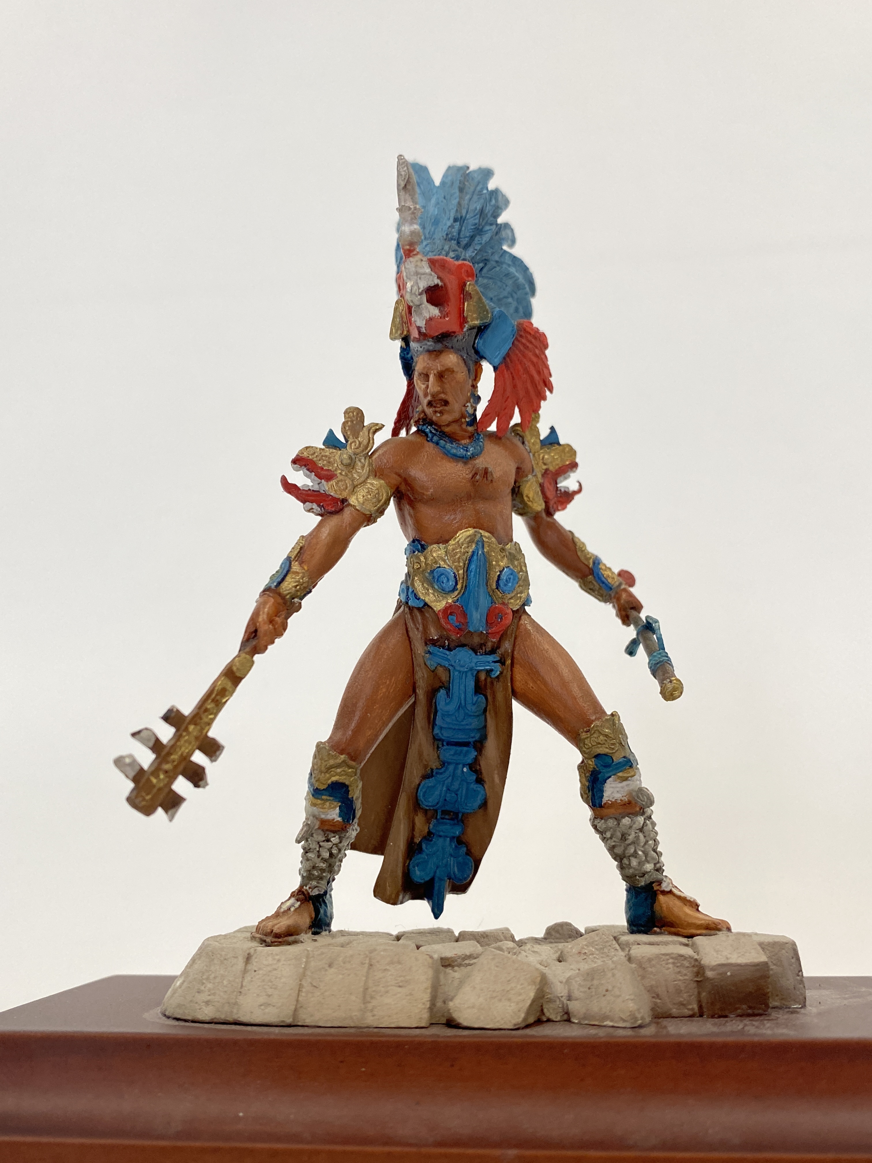 Maya-Krieger SLK Salzlandmuseum