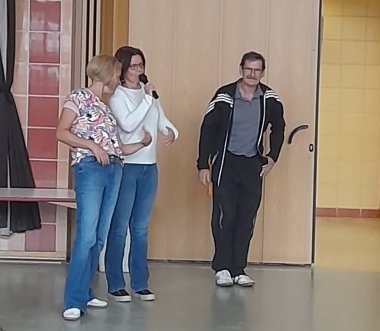 Eröffnung "Schulschrittchallenge"