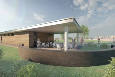 Planungsgrafik Touristisches Informationszentrum Ringheiligtum Pömmelte Planungsgrafik Touristisches Informationszentrum Ringheiligtum Pömmelte